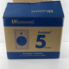New Russound Acclaim 5 Series 5W62 6.5" 100 Watt In-Wall LoudSpeakers Set Of 2