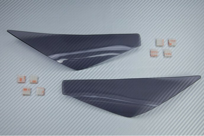 Protection optique Kymco Xciting 400 cache phare transparent haute résistance 19-21