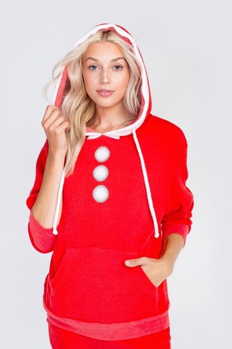 red, pullover, sweatshirt, sz. xs, s | eBay