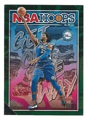 2019-20 Hoops Get Out Of The Way Joel Embiid | eBay