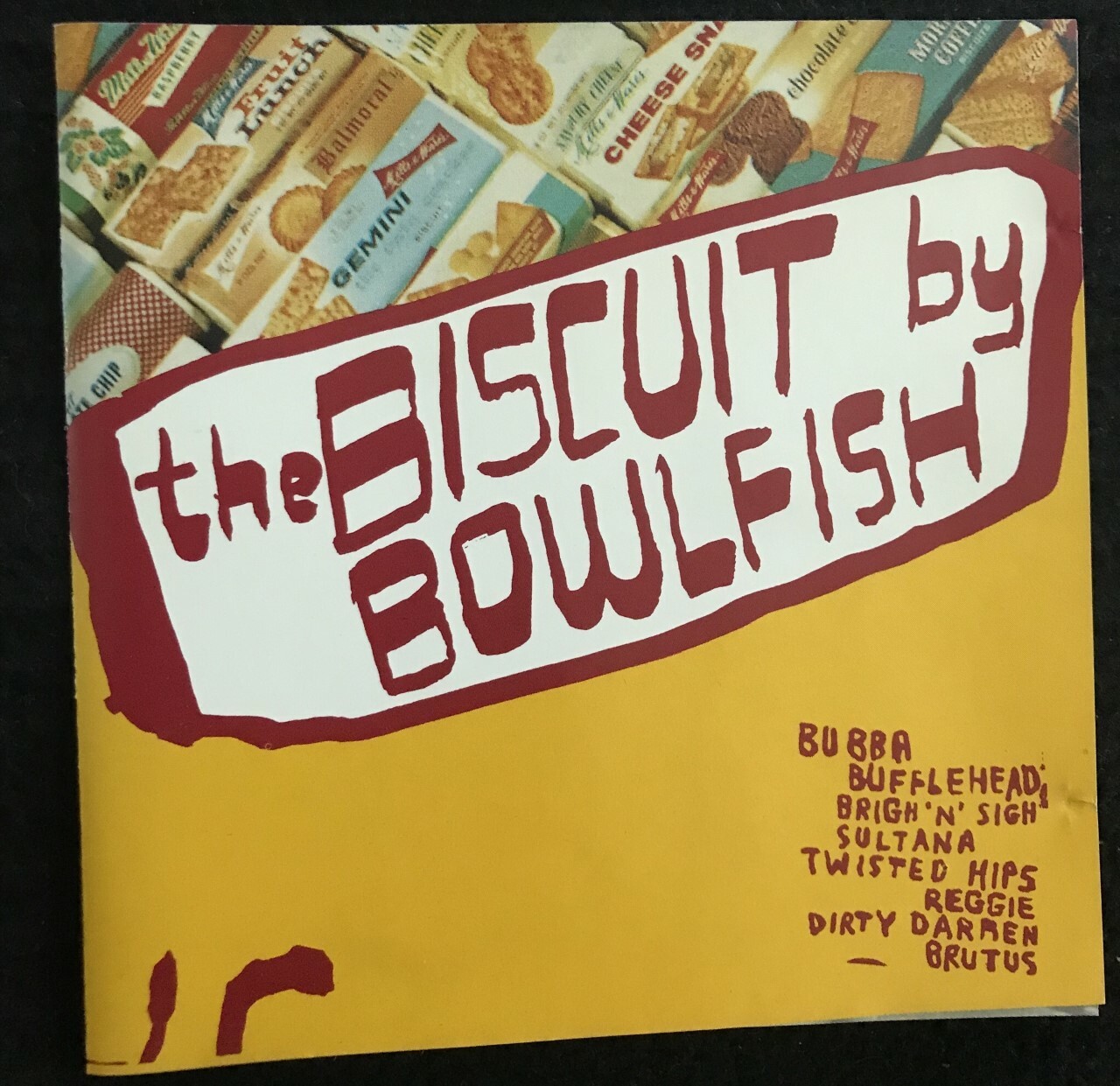 Bowlfish - THE BISCUIT CD Album, NECK CD13, Roughneck Recording 1993, As New