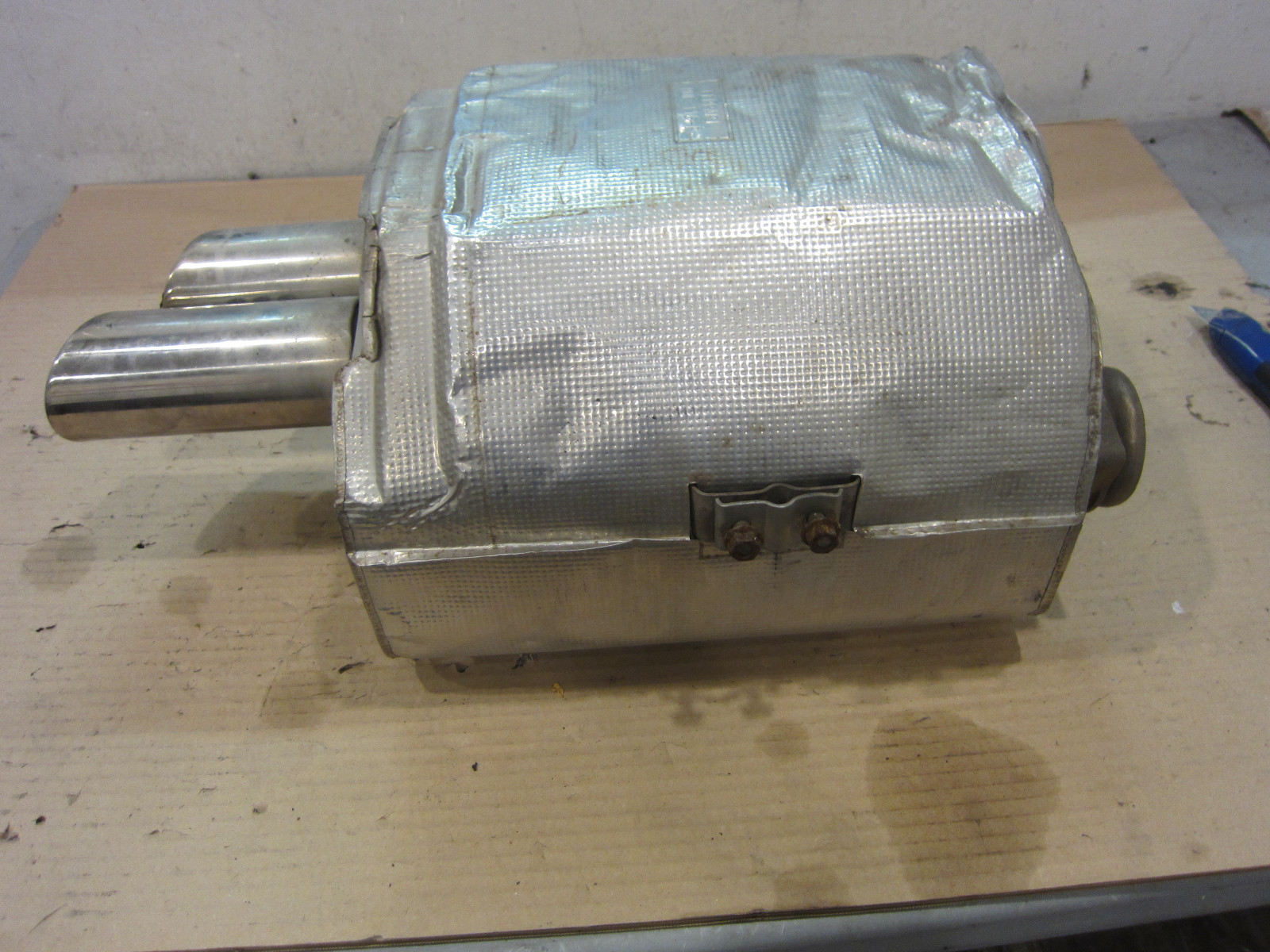 Ferrari 456  - RH Rear Muffler - USED - P/N 156347
