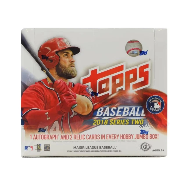 RIP & SHIP - 2018 Topps Series 2 Baseball Hobby Jumbo Box
