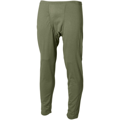 MFH US Underpants Level II Gen III ECWCS Mens Pants Hunting Base Layer OD Green
