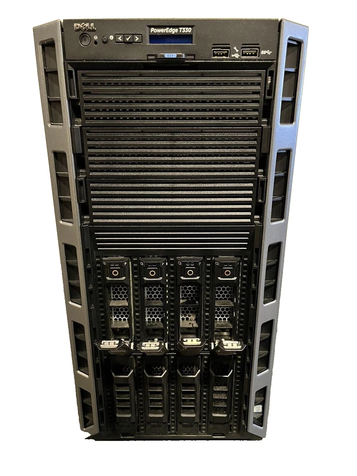 Dell PowerEdge T330 E3-1240v6 3.7GHz 32GB Ram Perc H730 NO HDD NO OS - Image 2 of 4