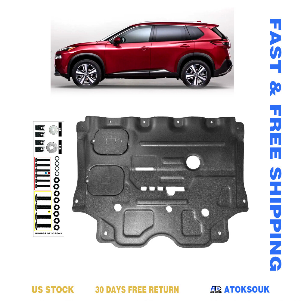Front Skid Plate For Nissan Rogue 2022-2023 Impact Resistant