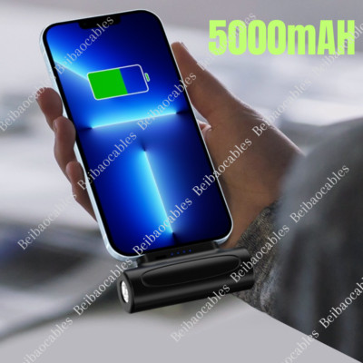 5000mAh Portable Charger External Battery Pack Power Bank For iPhone 13 14 iPad