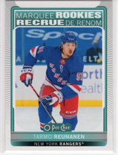 Tarmo Reunanen 21-22 O-Pee-Chee OPC Marquee Rookies #519 New York Rangers
