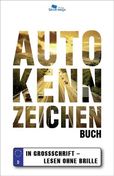 Thumbnail - Autokennzeichen Buch | Thomas Schlegel | 2020 | Deutsch