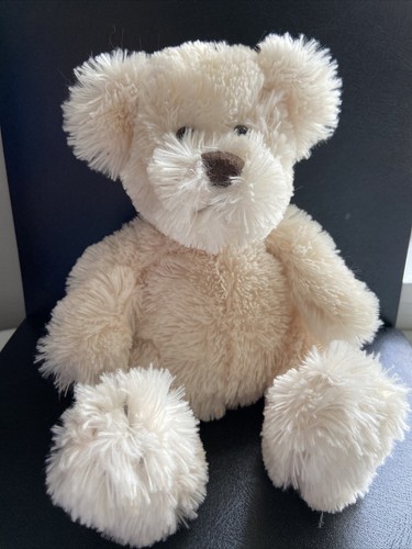 Vintage Teddy Bear 7” Plush Cream Sitting Animal Adventure Super Soft! - Picture 4 of 12