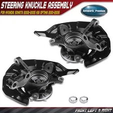 2x Front LH & RH Steering Knuckle & Wheel Hub Bearing Assembly for Toyota Lexus