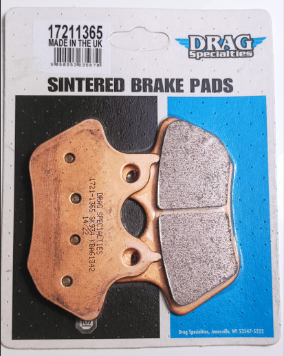 Plaquettes de frein Drag Specialties anti-sifflement remplace OEM 44082-00 EBC FAD400HH