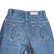 Vintage Women's Jeans 70s 80s Xsmall High Waisted Straight Leg