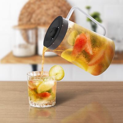3qt Glass Pitcher For Iced Tea&coffee Maker