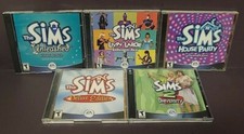 The Sims 5 Game PC Lot Unleashed, House Party, Deluxe, Livin' Large, University
