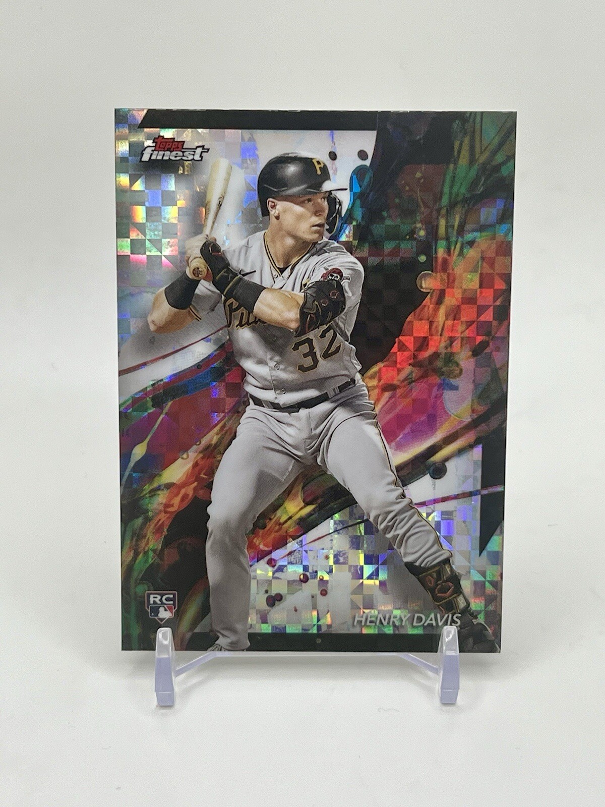 2024 Topps Finest #15 Henry Davis Refractor