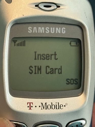 Teléfono Celular Portátil Doble Banda SAMSUNG T De Colección Modelo SGH R225M - Imagen 6 de 6