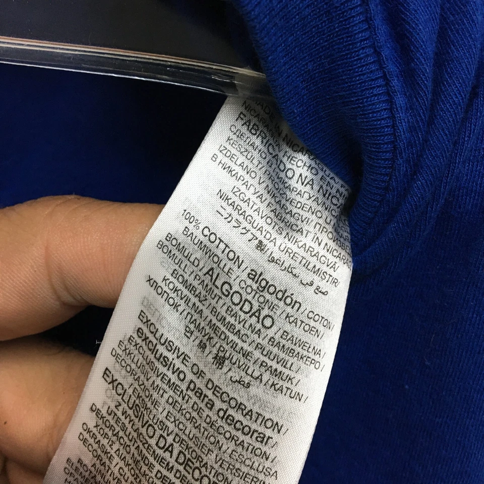 Camiseta Nike Texas Rangers Camisa Grande Para Hombre Azul Ingeniería Rendimiento Béisbol Foto 4 de 4