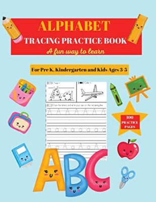Alphabet Practice Tracing Book: Preschool Practice Hand -  NEW Andrea D Clarke 2