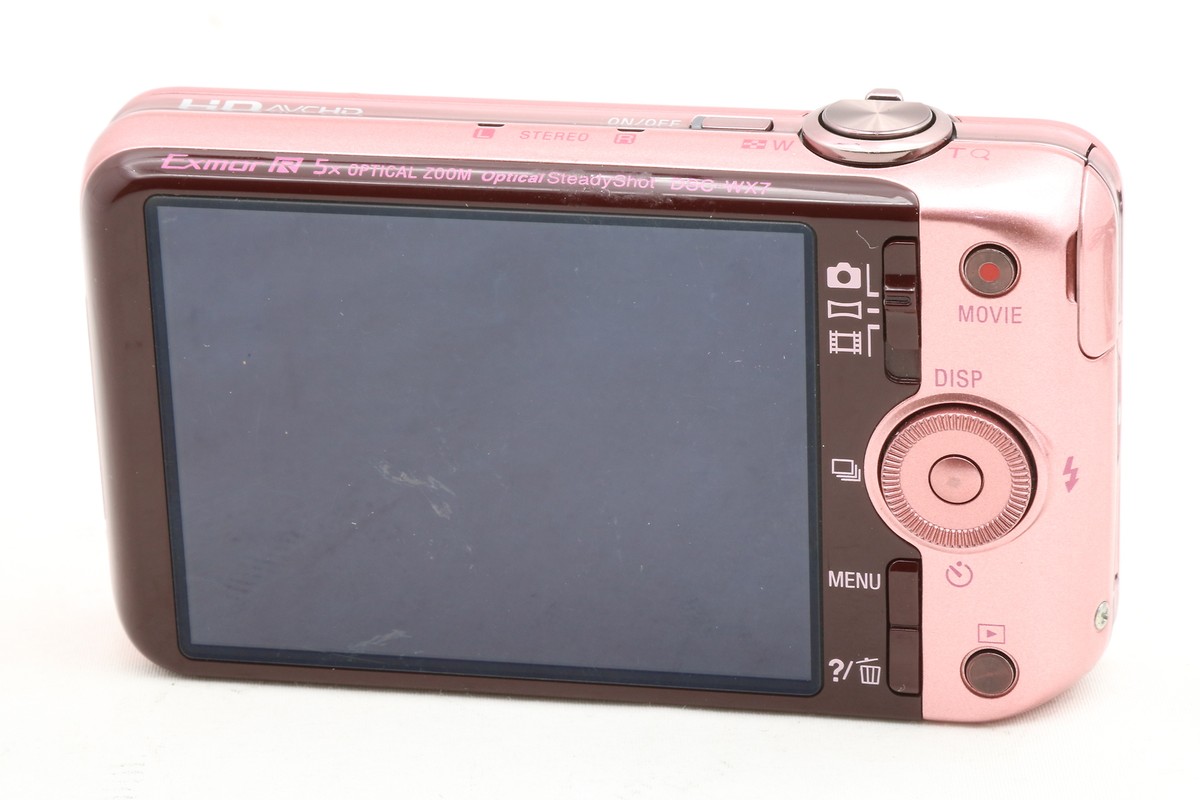 SONY Cyber-shot DSC-W550 ピンク Excellent +++++] SONY Cyber-Shot DSC-WX7 Pink From Japan (AU