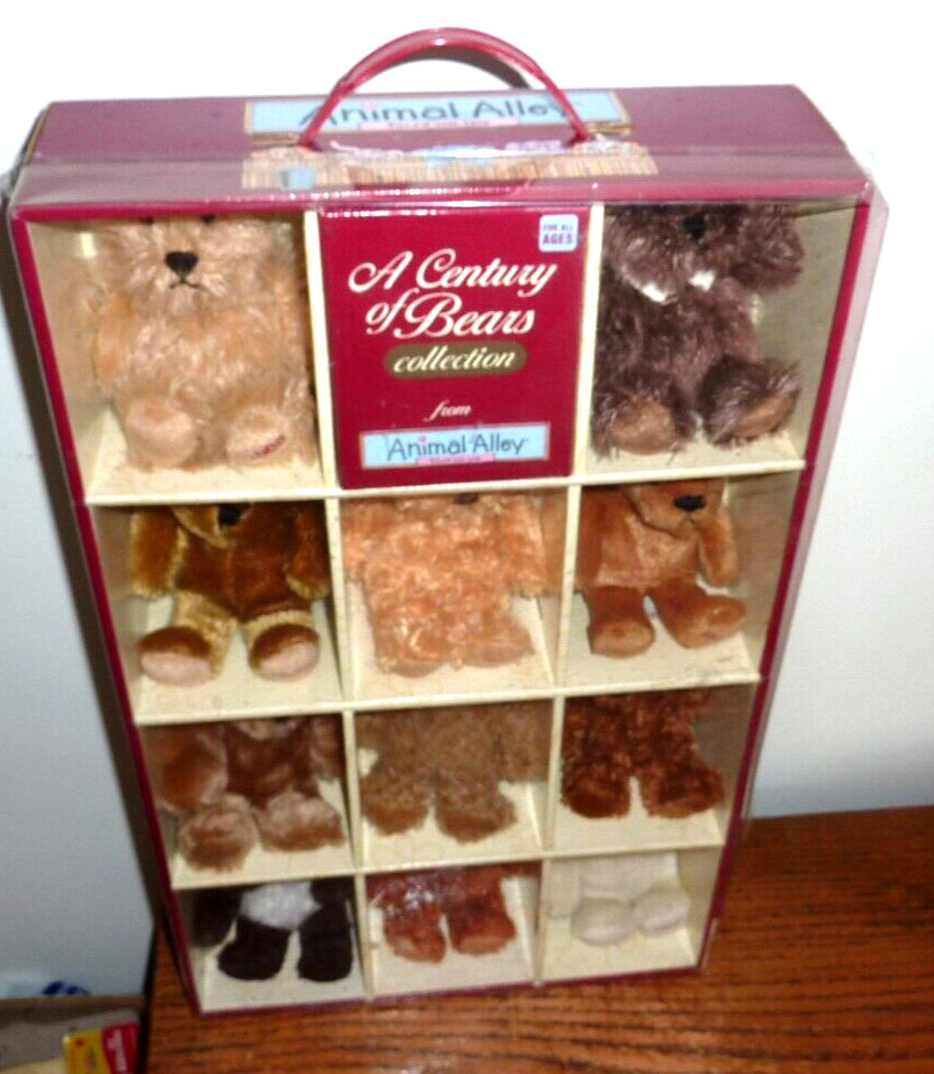 2000 Animal Alley A Century of Bears Collection Plush Teddy Bear Toys R