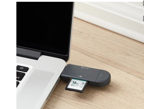 onn. SD & micro-SD Card Reader 20MB/sec read, 25 MB/sec write - Picture 6 of 8