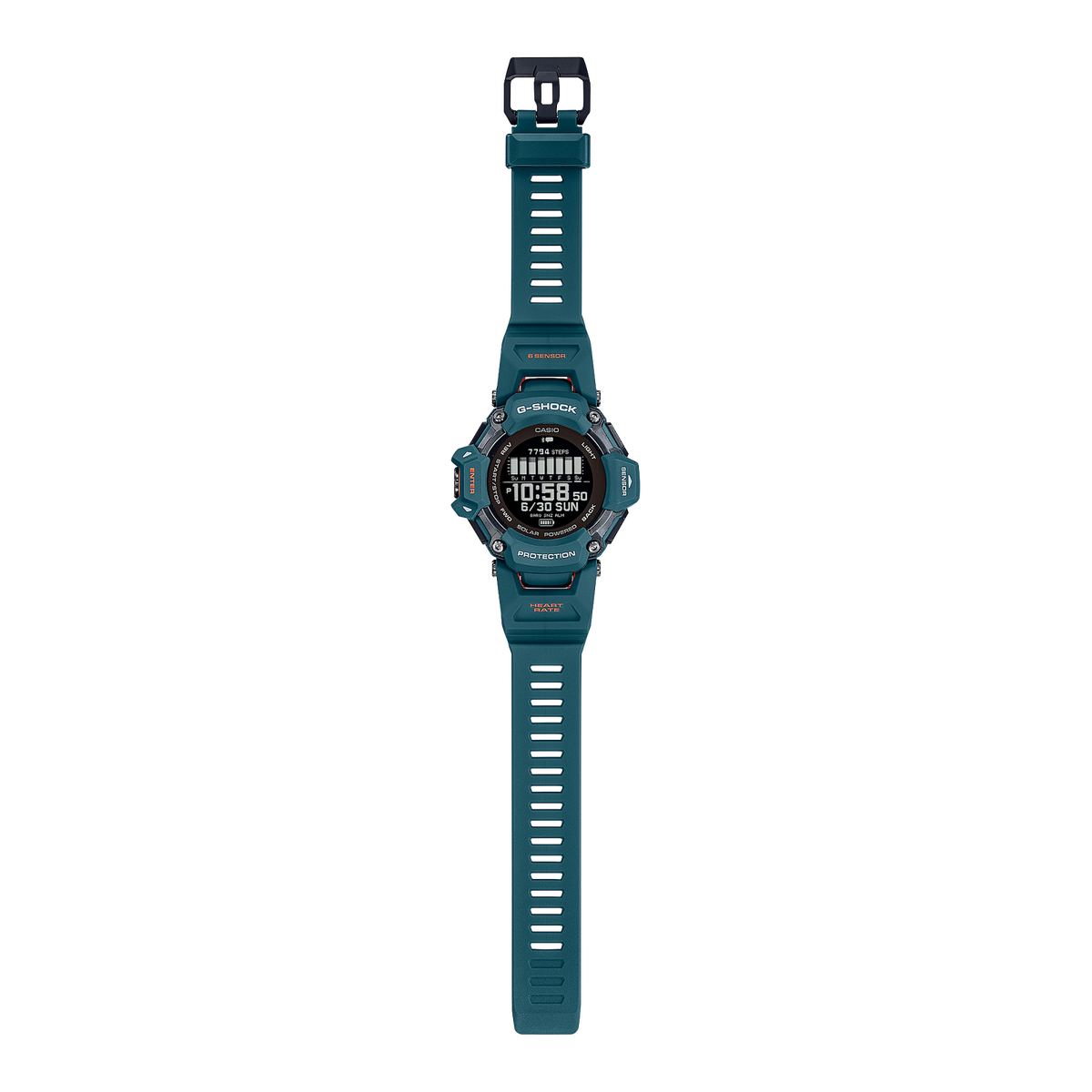 CASIO G-SHOCK GBD-H2000-2JR G-SQUAD Bluetooth GPS Radio CASIO G-SHOCK GBD-H2000-2JR G-SQUAD Bluetooth GPS Radio