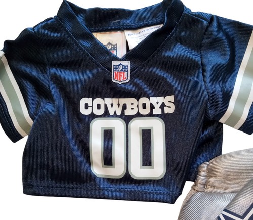 Dallas Cowboys Build-A-Bear 2 piece set NFL Football Navy Jersey/Helmet NWT - Bild 2 von 11