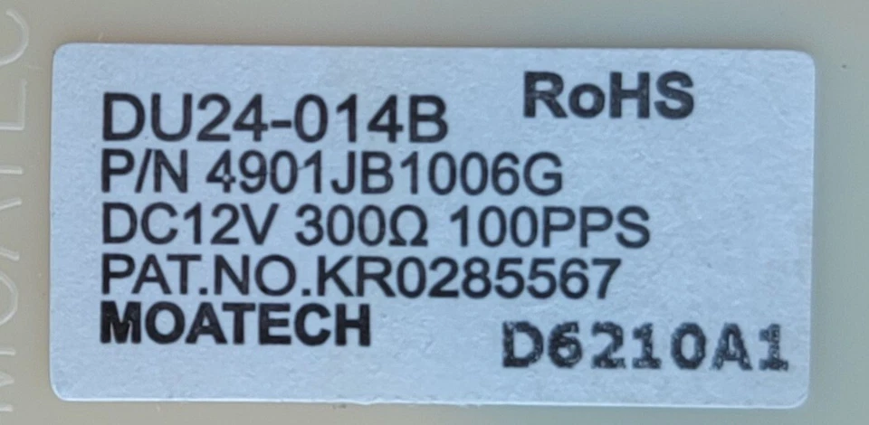Parte amortiguador Kenmore original para refrigerador #4901JB1006G Foto 4 de 4