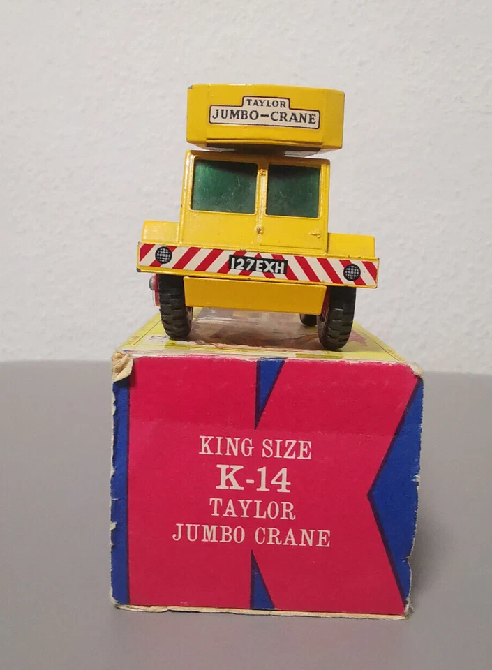 Matchbox K14 King Size - Taylor Jumbo Crane mit OVP Made in England Vintage - Bild 3 von 4