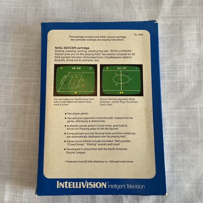 Soccer console INTELLIVISION Télévision intelligente SOCCER MATTEL ELECTRONICS 6 - Jeux vidéo