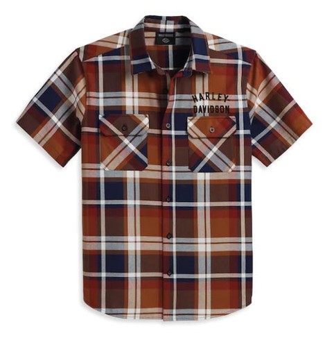 CHEMISE MANCHES COURTES - HARLEY-DAVIDSON - &gt