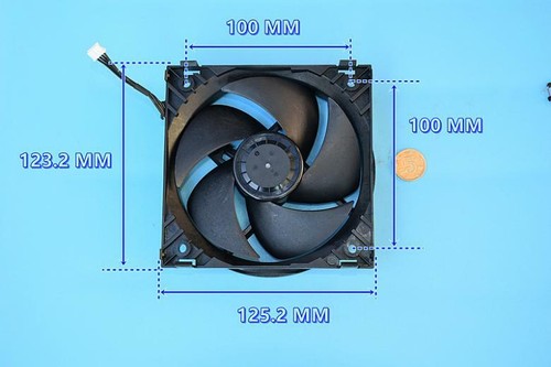 NEW Nidec I12T12MS1A5-57A07 DC12V 0.5A 4-PIN Cooling Fan For Xbox ONE OEM - Picture 7 of 7