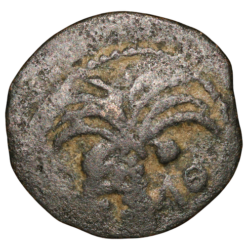 Moneta Marco Ambibulo 9-12 d.C. Prefetto di Giudea Prutah - Bronzo - Foto 2 di 2