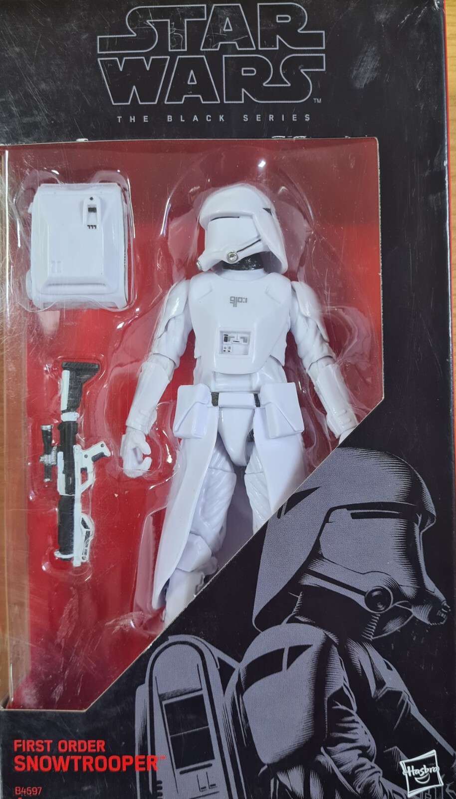 Disney Hasbro Star Wars Black Series: First Order Snowtrooper - no. 12 (4+)