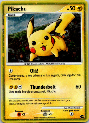 Pokemon TCG Pikachu Portugal WORLD COLLECTION Japan Holo Card PW