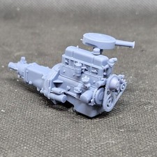 Chevy Inline 4 153 "Super Thrift" model engine resin 3D printed 1/25 1/24
