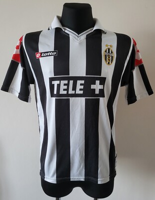 Juventus 2000 - 2001 Home football Lotto shirt size Medium | eBay