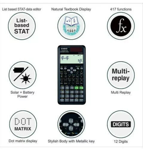 FX-991ES Plus -2nd Edition Scientific Calculator With Bill Original - Picture 4 of 12