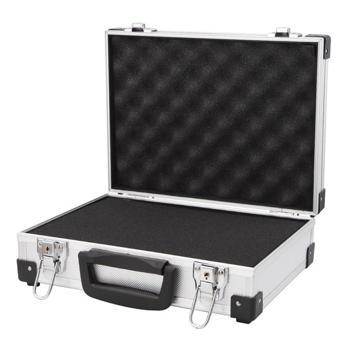 Aluminum Hard Briefcase Business Office Camera Laptop Suitcase Outdoor Toolboxes - Picture 11 of 16
