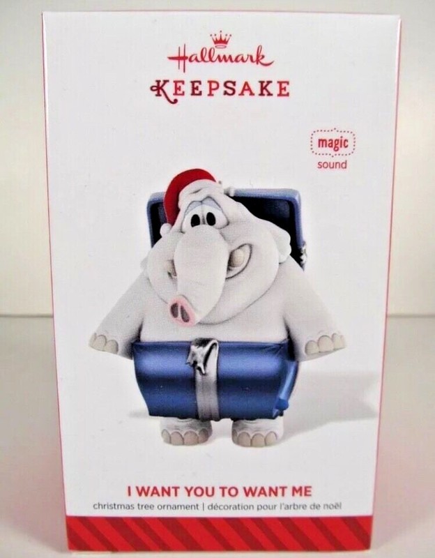 HALLMARK 2014 Magic Sound Ornament I WANT YOU TO WANT ME New SHIP FREE