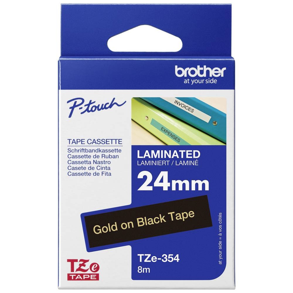 Ruban TZe-354 pour organiser le bureau et étiqueter les dossiers