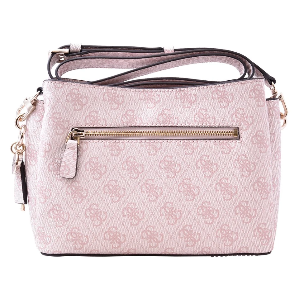 Bolso de mano Guess Emera Logo para mujer bandolera novia cremallera rubor logotipo firma Foto 3 de 4