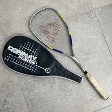 Donnay Vision Comp Squash Racket | Blue/Silver/Yellow | Fusion Head Cover