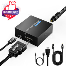 Hdmi To Optical Audio Converter, 192khz Arc Audio Extractor, Hdmi Arc To