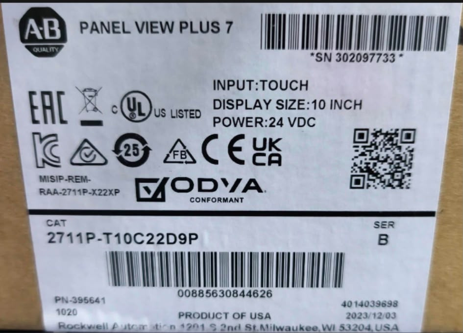 1pcs AB 2711P-T10C22D9P/B