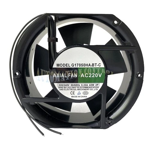 For JIU LONG G17050HA2BT-C 17251 AC 220V 0.22A Cooling Fan 2-Wire