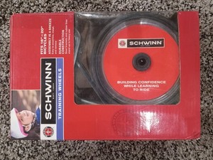 NIB Schwinn Training Wheels Fits 16" to 20" Bicycles With Mounting Hardware