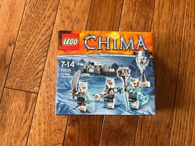 Lego 70229 70230 70231 70232 Saber-tooth Tiger+Ice bear+Crocodile+Lion Set Chima