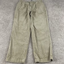 Vintage Polo Ralph Lauren Corduroy Andrew Pants 36x32 Fits 34x32 90s Wide C29
